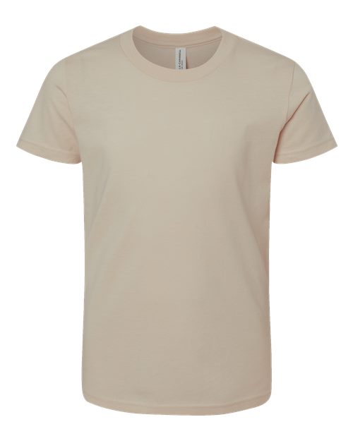 BELLA + CANVAS Youth Jersey Short Sleeve Tee BC3001Y Youth Apparel Shirts & Tops