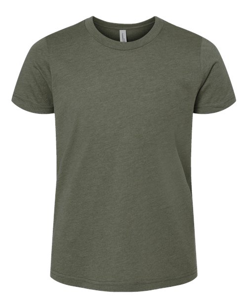 BELLA + CANVAS Youth Heather CVC Tee BC3001YCVC Youth Apparel Shirts & Tops