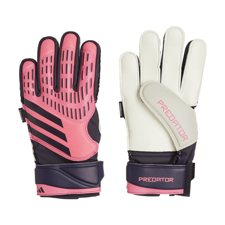 adidas Predator Match Fingersave Youth Soccer Goalkeeper Gloves Soccer Goalie Gloves Youth
