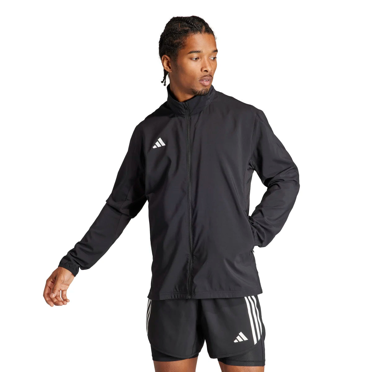adidas Men's Adizero Essentials Running Jacket-2