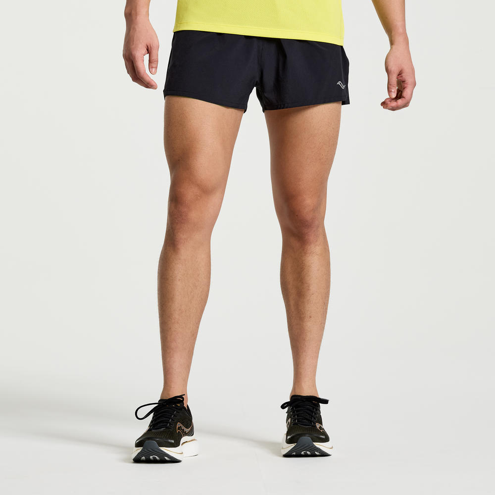 Saucony Men's Outpace 2.-5" Split Short SAM800326 Mens Apparel Shorts