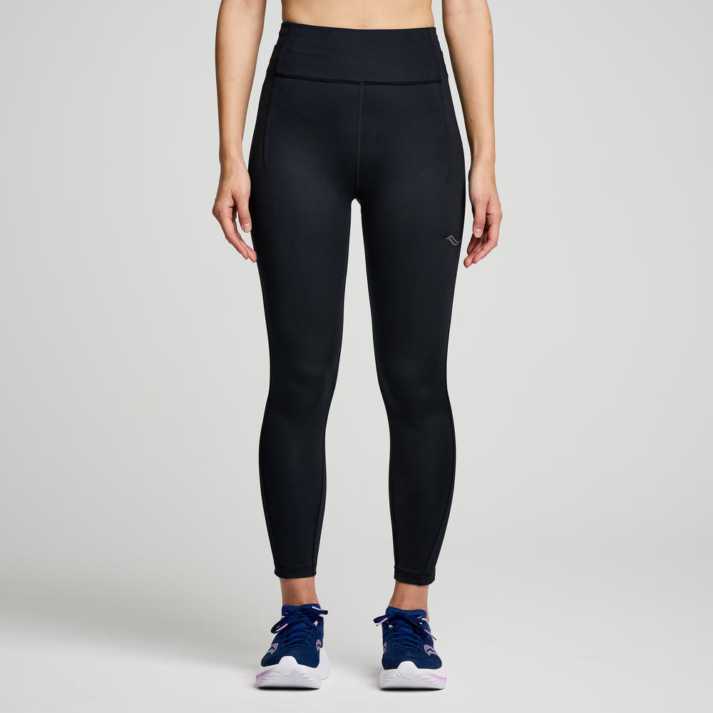 Saucony Women's Fortify Crop Tight SAW800452 Womens Apparel Pants & Sweatpants
