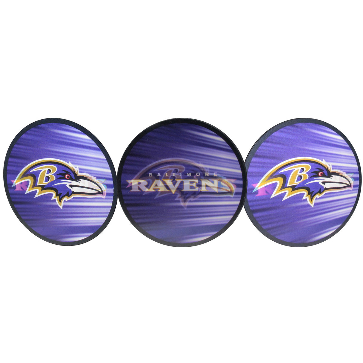 Siskiyou Baltimore Ravens Lenticular Decal Fan Gear NFL Baltimore Ravens