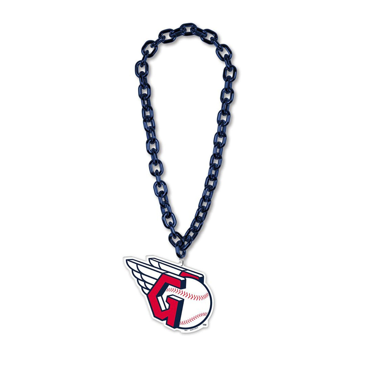 Wincraft Cleveland Guardians Big Chain Necklace Fan Gear MLB Cleveland Guardians