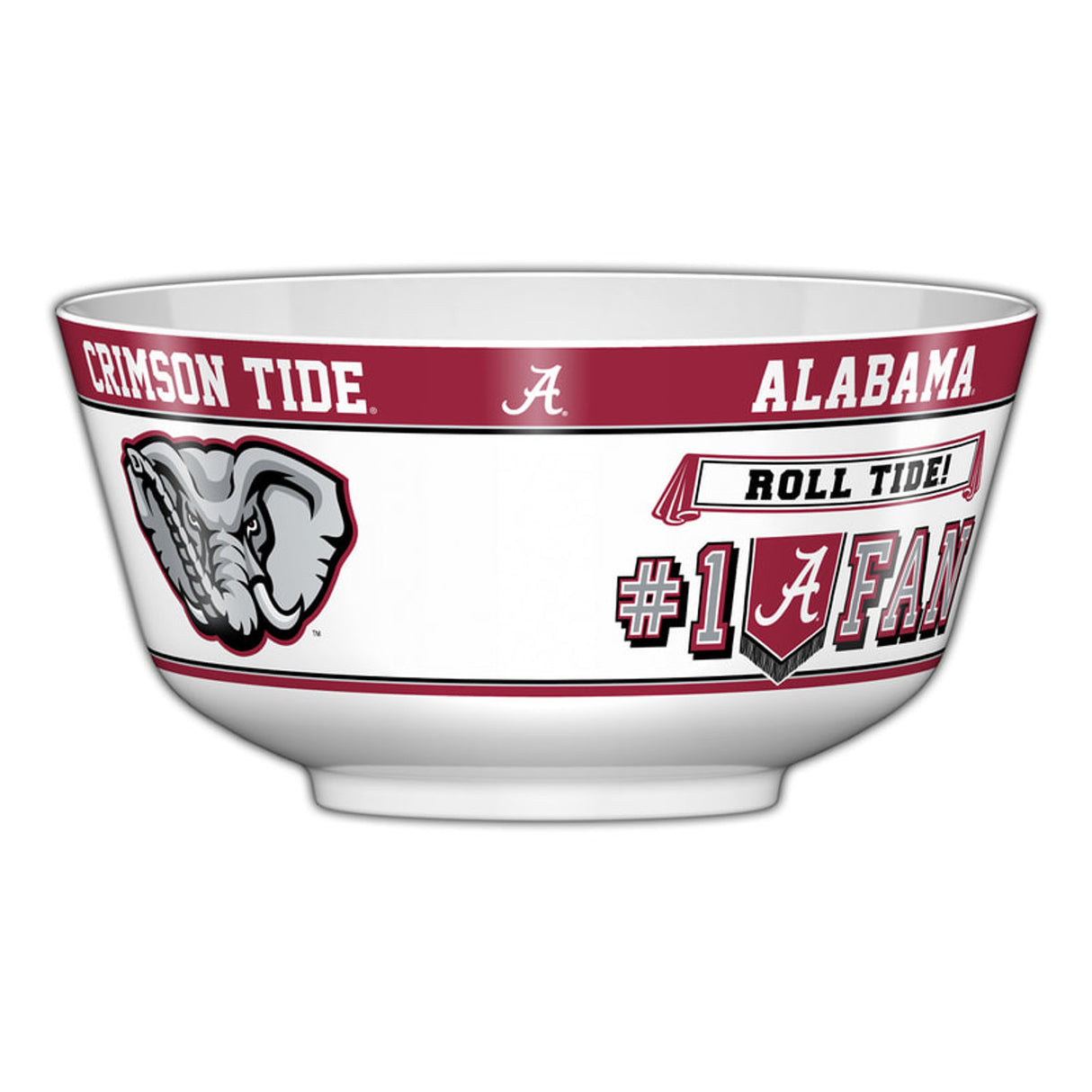 Fremont Die Alabama Crimson Tide All JV Party Bowl Fan Gear NCAA Alabama Crimson Tide