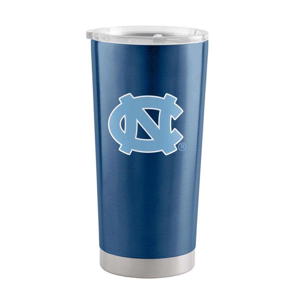 Logo Brands North Carolina Tar Heels 20oz Stainless Steel Travel Tumbler Fan Gear NCAA North Carolina Tar Heels
