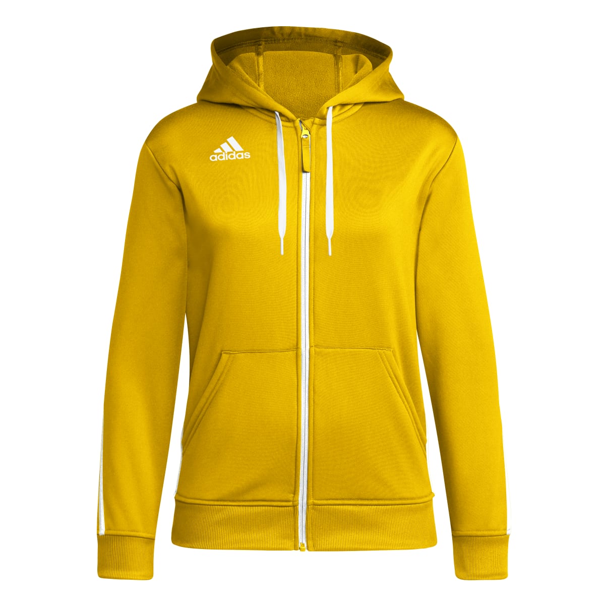 adidas Women's SLA Full Zip Hooded Training Jacket Womens Apparel Jackets & Vests