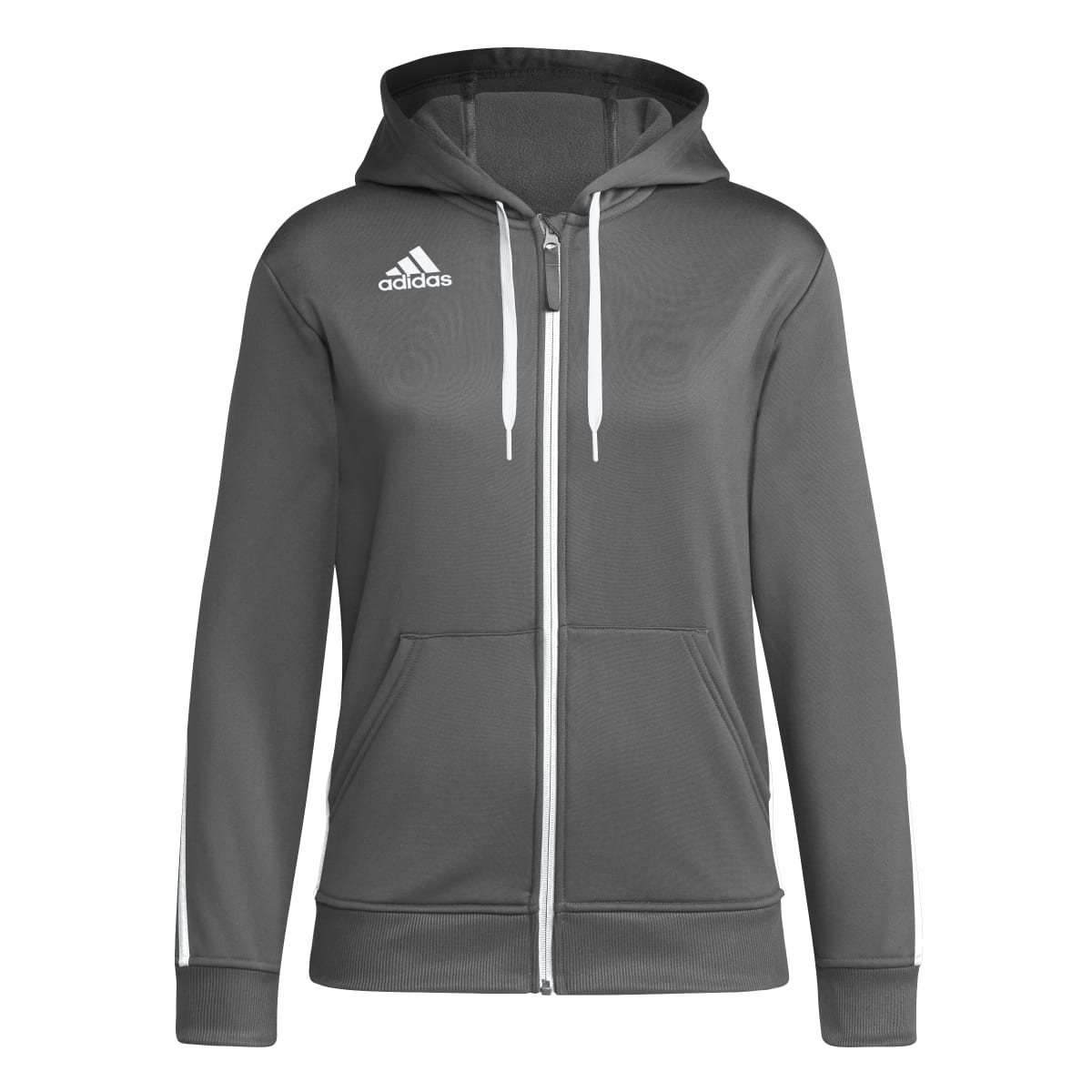 adidas Women's SLA Full Zip Hooded Training Jacket Womens Apparel Jackets & Vests