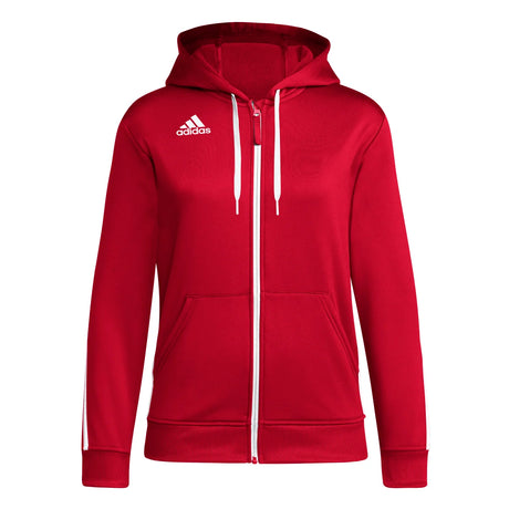 adidas Women's SLA Full Zip Hooded Training Jacket Womens Apparel Jackets & Vests