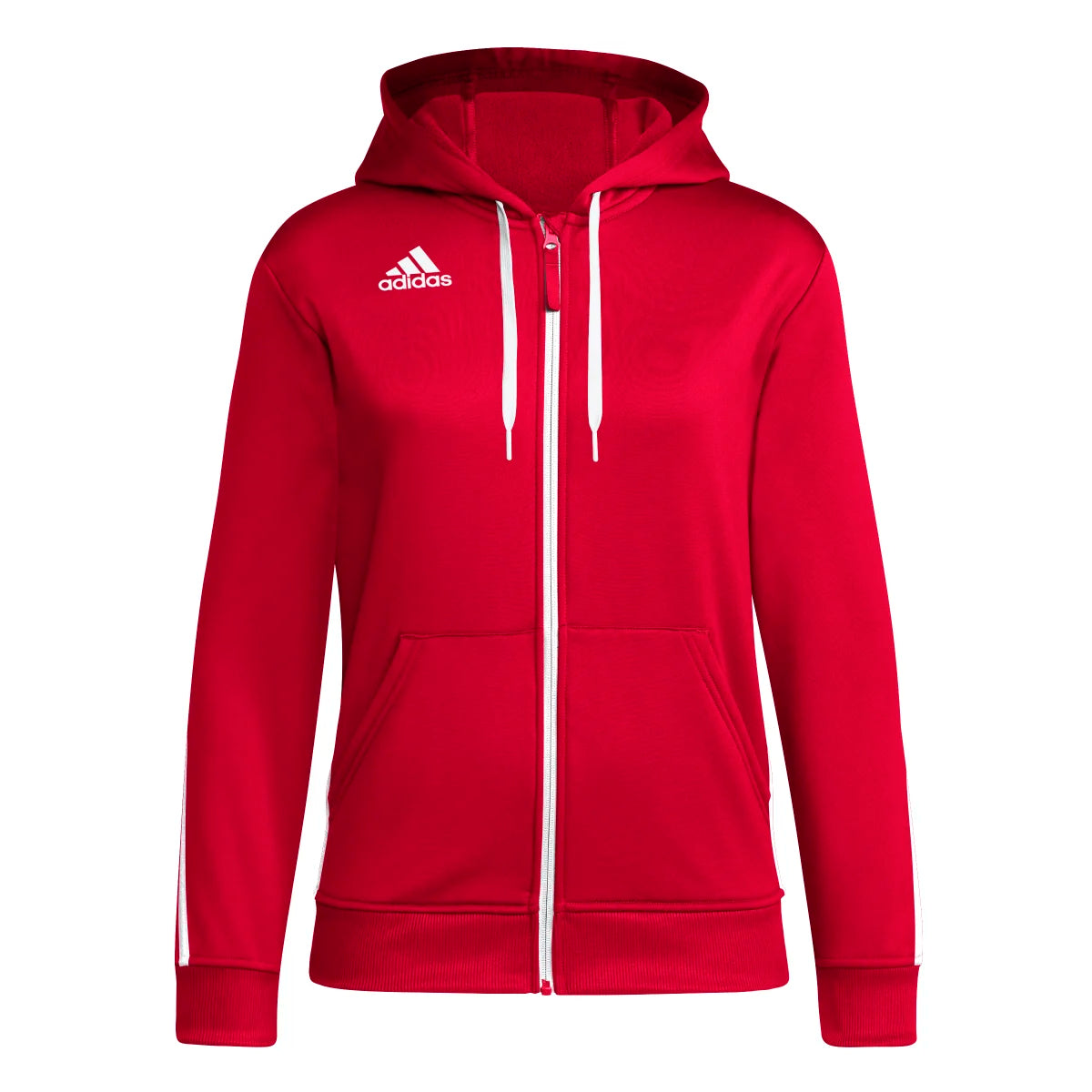 adidas Women's SLA Full Zip Hooded Training Jacket Womens Apparel Jackets & Vests