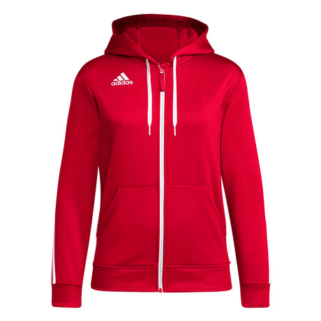 adidas Women's SLA Full Zip Hooded Training Jacket Womens Apparel Jackets & Vests