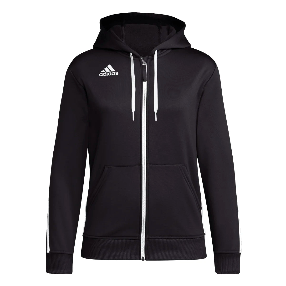 adidas Women's SLA Full Zip Hooded Training Jacket Womens Apparel Jackets & Vests