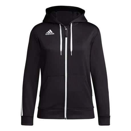 adidas Women's SLA Full Zip Hooded Training Jacket Womens Apparel Jackets & Vests