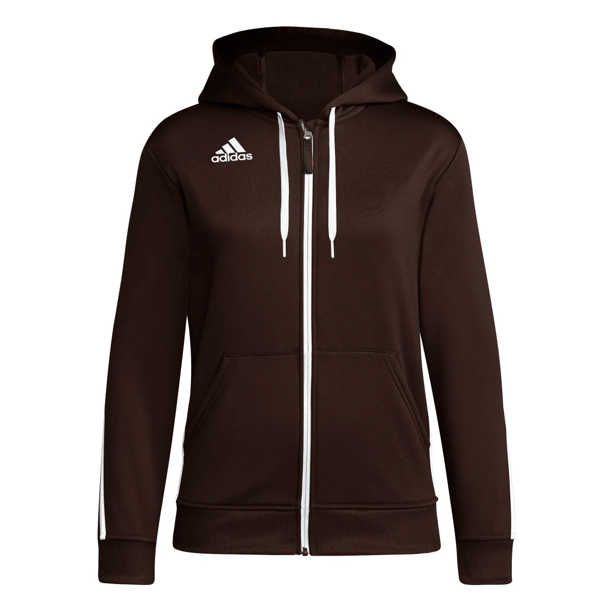 adidas Women's SLA Full Zip Hooded Training Jacket Womens Apparel Jackets & Vests