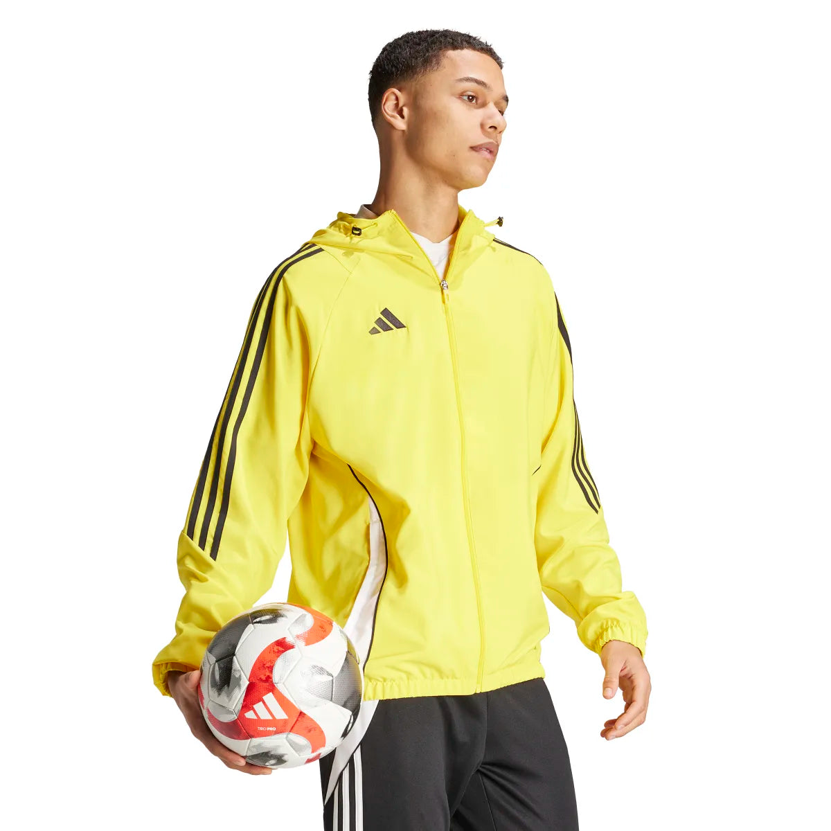 adidas Men's Tiro 24 Soccer Windbreaker Soccer Uniforms & Apparel All