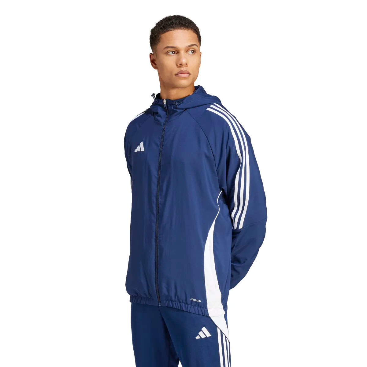 adidas Men's Tiro 24 Soccer Windbreaker Soccer Uniforms & Apparel All