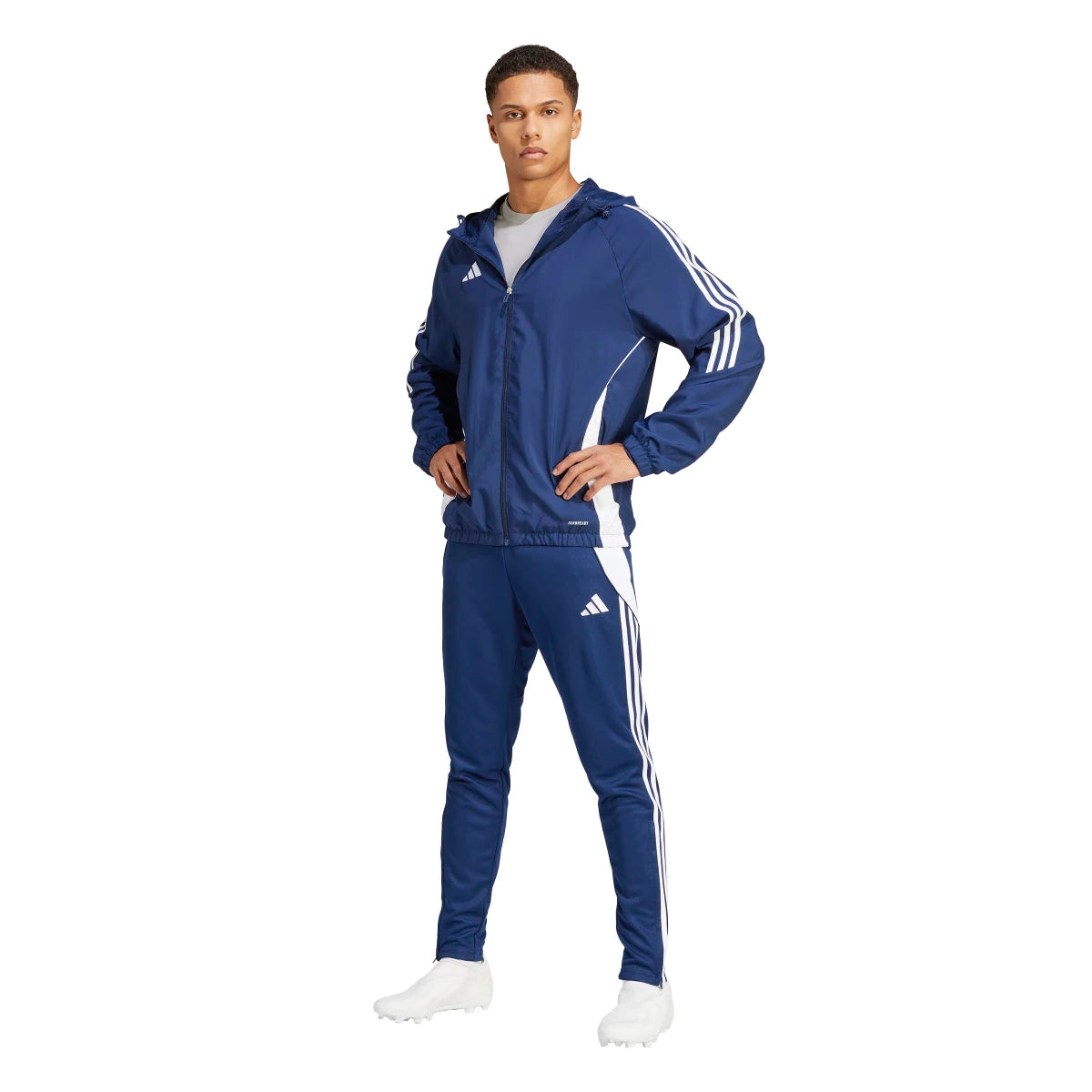 adidas Men's Tiro 24 Soccer Windbreaker Soccer Uniforms & Apparel All