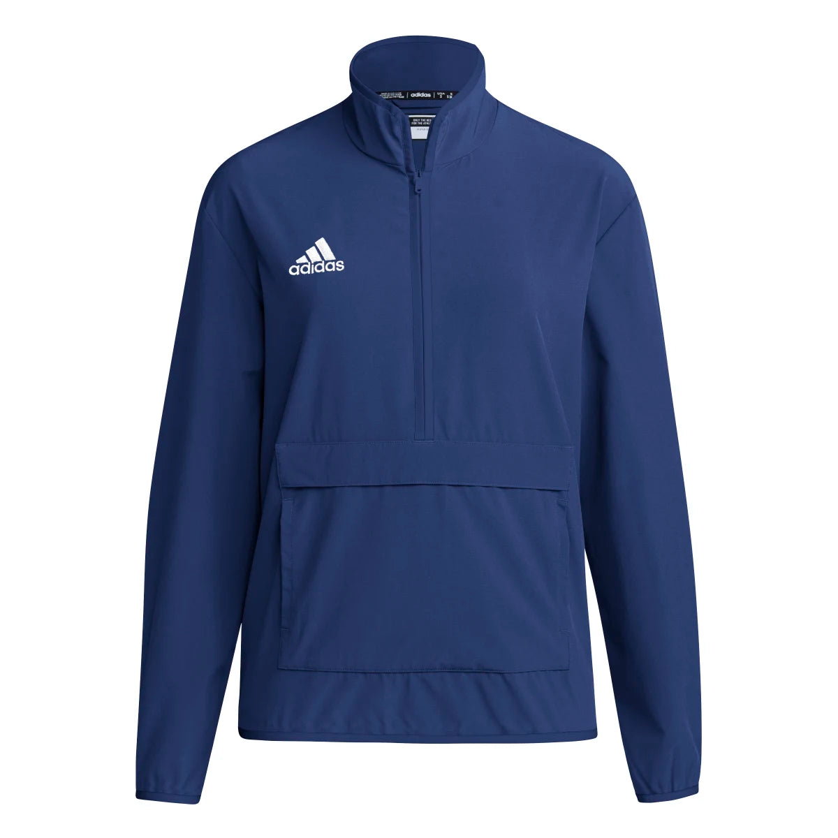 adidas Men's Coach Long Sleeve 1/4 Zip Jacket with Pocket Mens Apparel Jackets & Vests