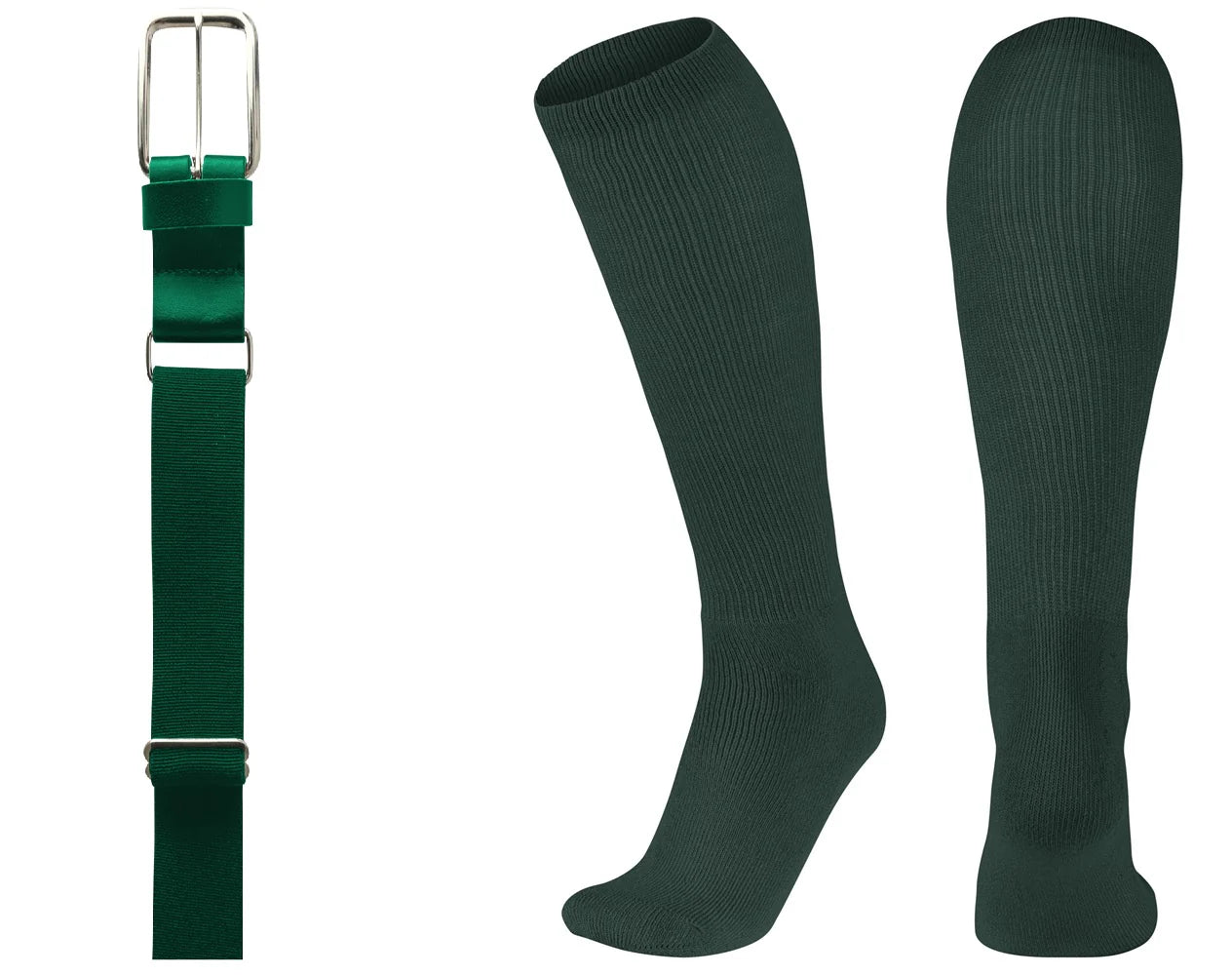 Champro MVP Baseball or Softball Belt / Sock Combo Baseball Socks & Belts All