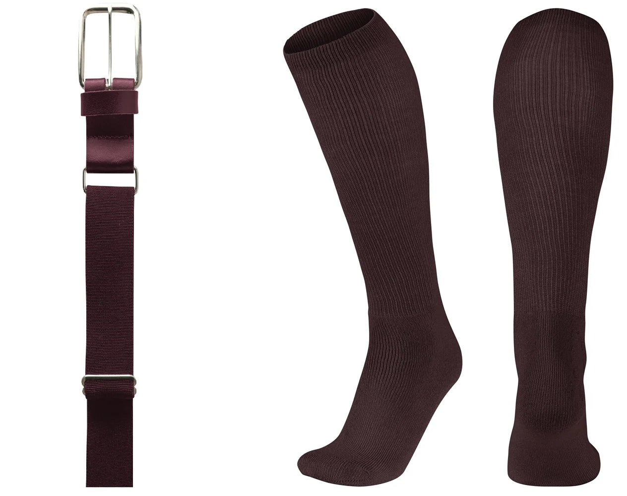 Champro MVP Baseball or Softball Belt / Sock Combo Baseball Socks & Belts All