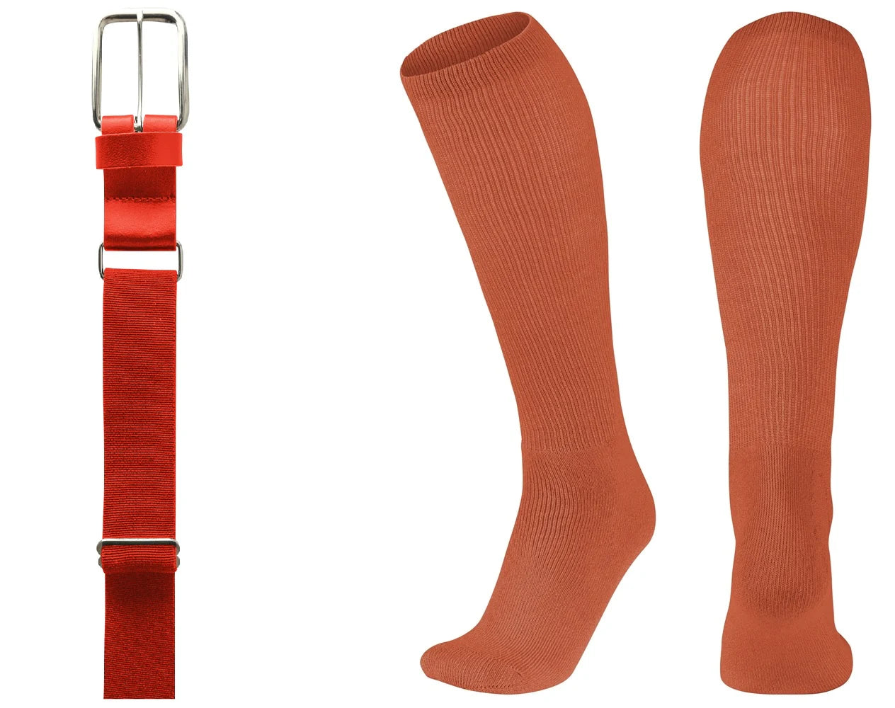 Champro MVP Baseball or Softball Belt / Sock Combo Baseball Socks & Belts All