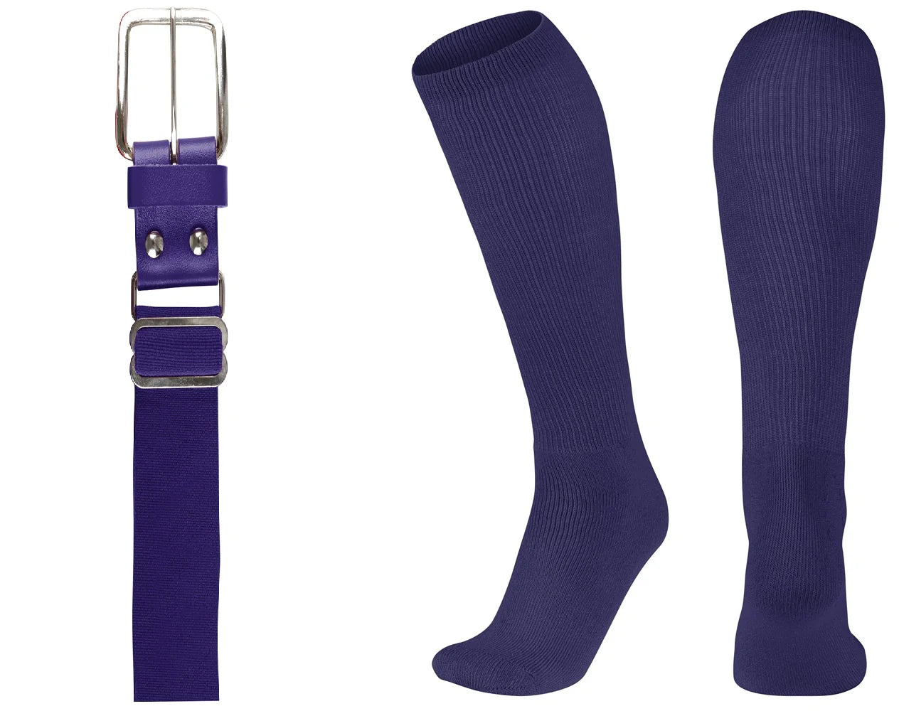 Champro Brute Baseball or Softball Belt / Sock Combo Baseball Socks & Belts All
