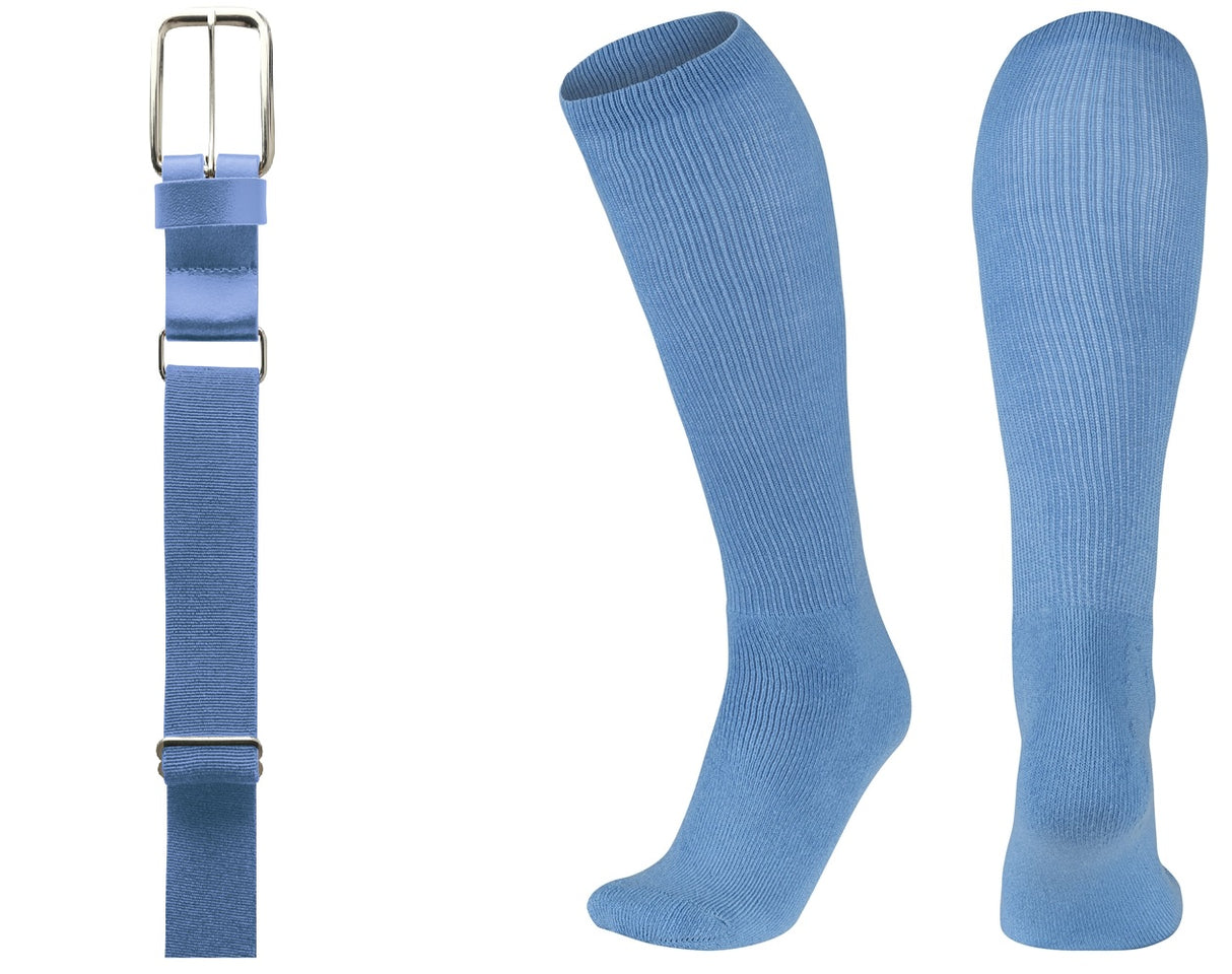Champro MVP Baseball or Softball Belt / Sock Combo Baseball Socks & Belts All