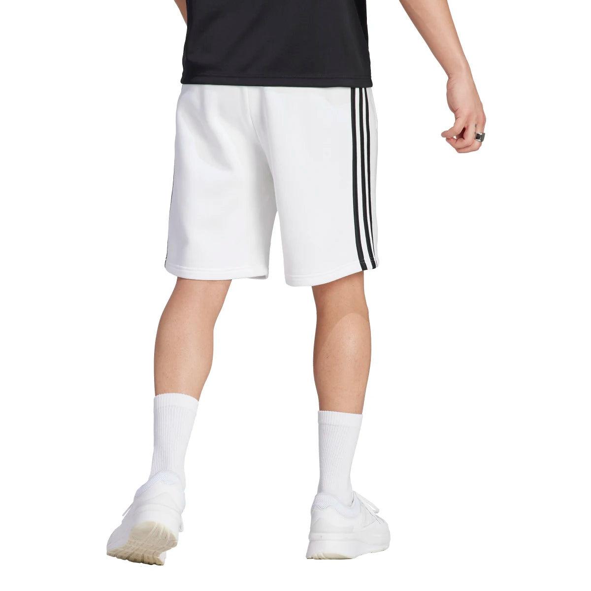 adidas Men's 3-Stripes Fleece Shorts Mens Apparel Shorts
