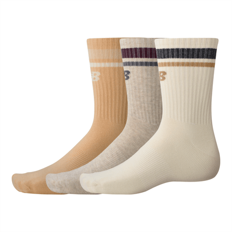 New Balance Essentials Line Midcalf Socks 3 Pack Unisex Accessories Socks