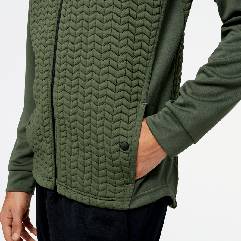 New Balance Men's Heat Loft Full Zip Mens Apparel Jackets & Vests