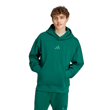 adidas Men's A SZN Fleece Hoodie Mens Apparel Sweatshirts & Fleece