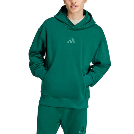 adidas Men's A SZN Fleece Hoodie Mens Apparel Sweatshirts & Fleece