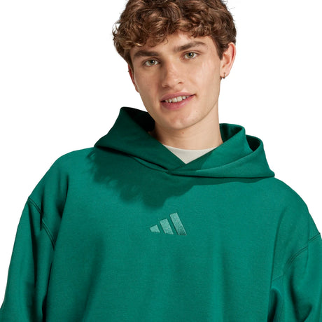 adidas Men's A SZN Fleece Hoodie Mens Apparel Sweatshirts & Fleece