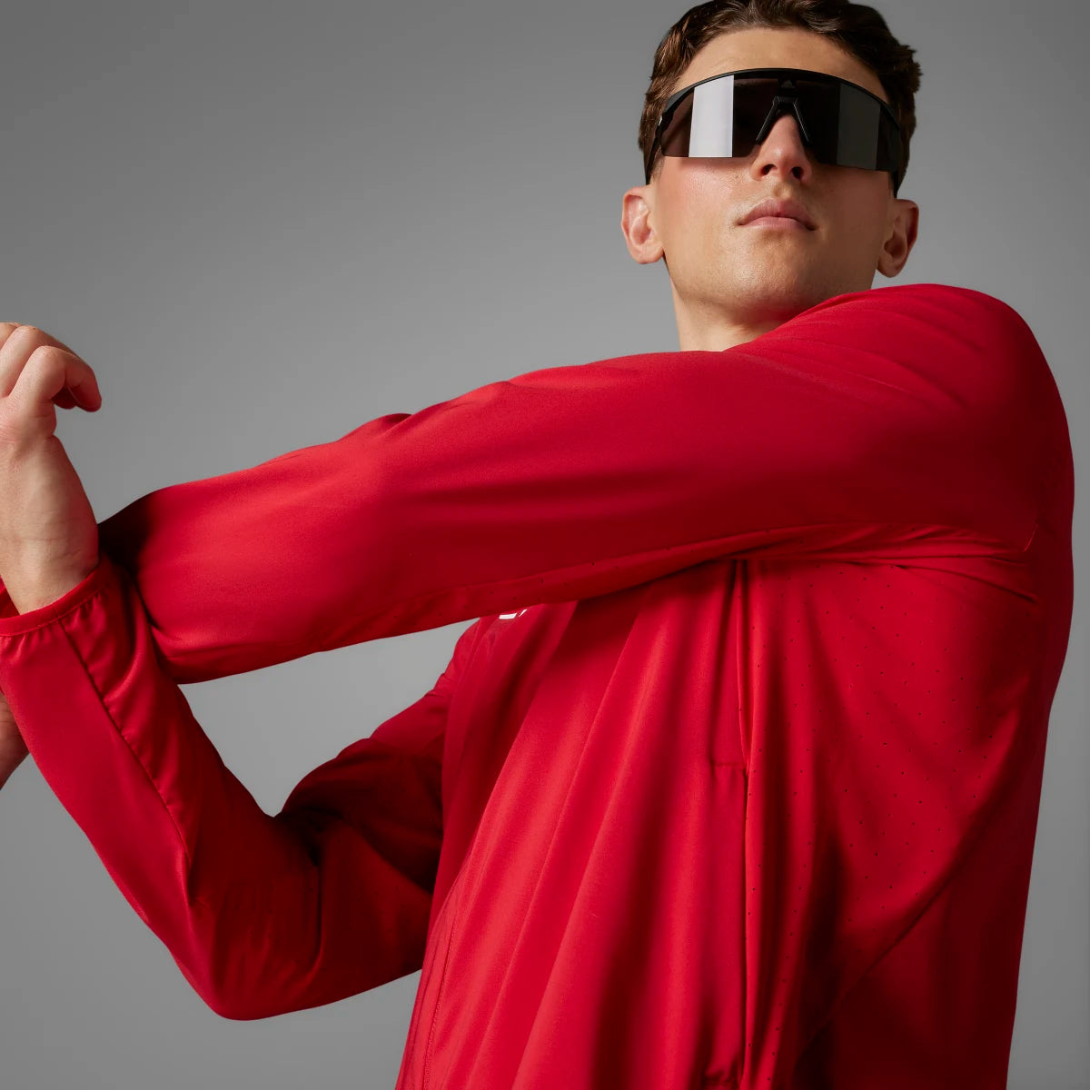 adidas Men's Adizero Essentials Running Jacket-12