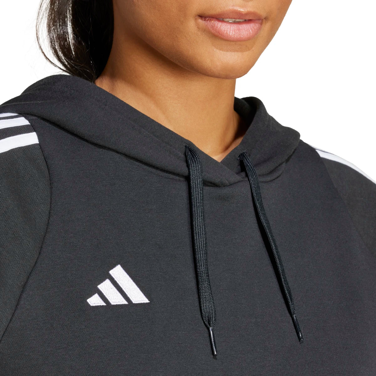 adidas Women's Tiro 24 Soccer Sweat Hoodie Soccer Uniforms & Apparel All