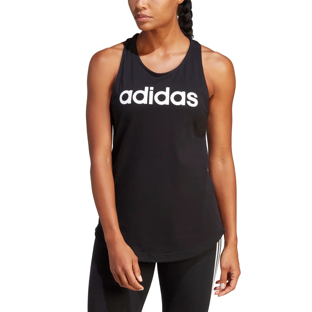 adidas Women's Essentials Loose Logo Tank Top-4