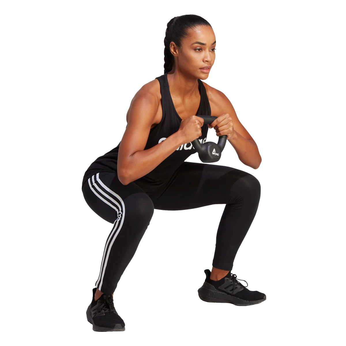 adidas Women's Essentials Loose Logo Tank Top Womens Apparel Shirts & Tops