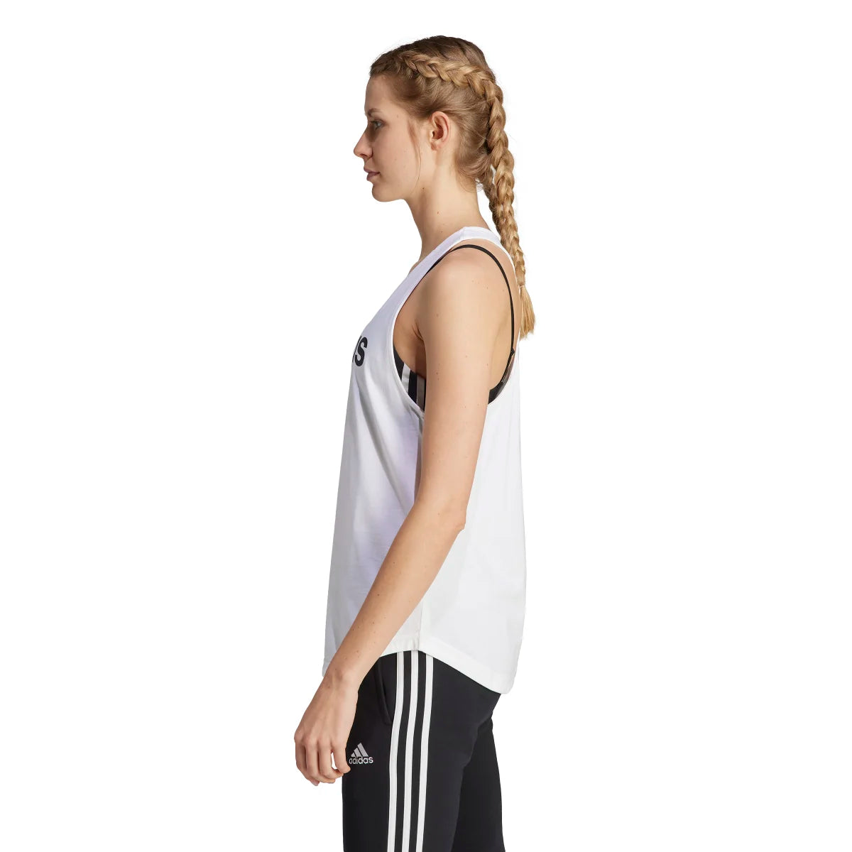 adidas Women's Essentials Loose Logo Tank Top Womens Apparel Shirts & Tops