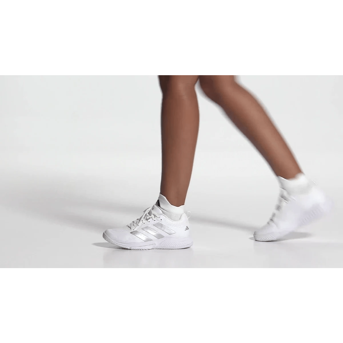 adidas Women's Court Team Bounce 2.0 Volleyball Shoes Volleyball Footwear Adult