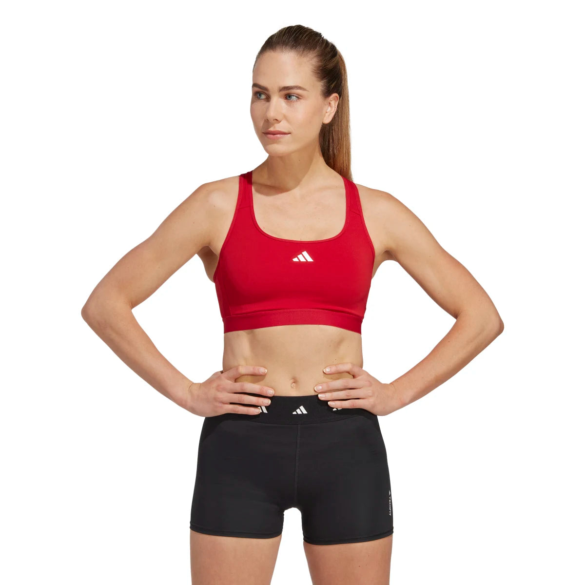 adidas Women's Techfit PowerReact Medium Support Bra Womens Apparel Bras & Underwear