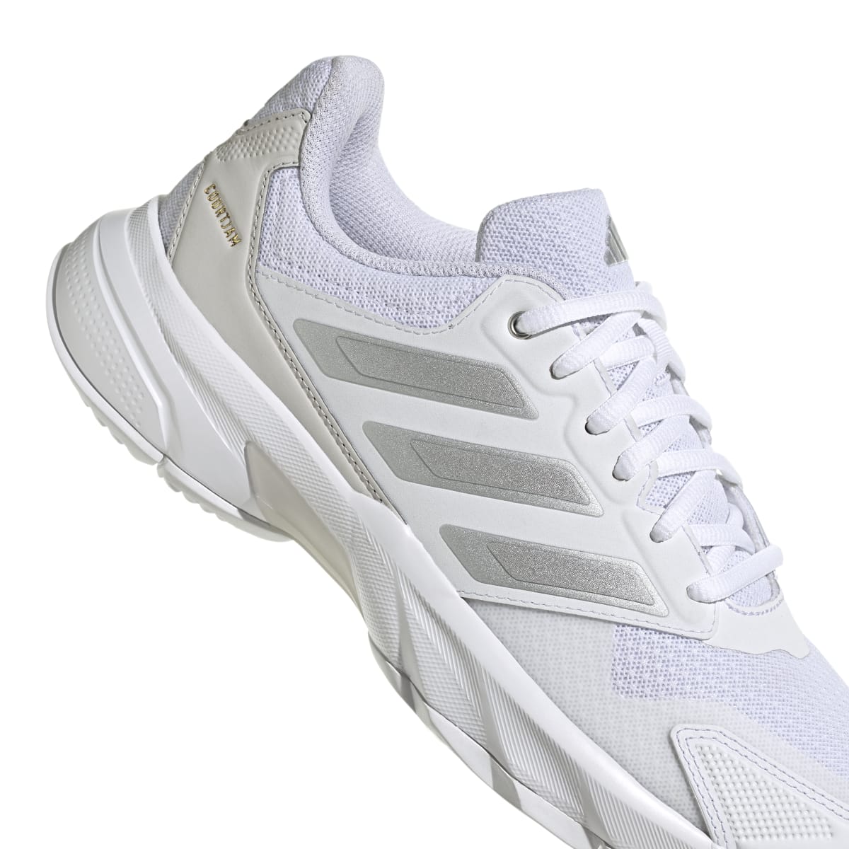 adidas Women's CourtJam Control 3 Tennis Shoes Tennis & Racquet Footwear Womens