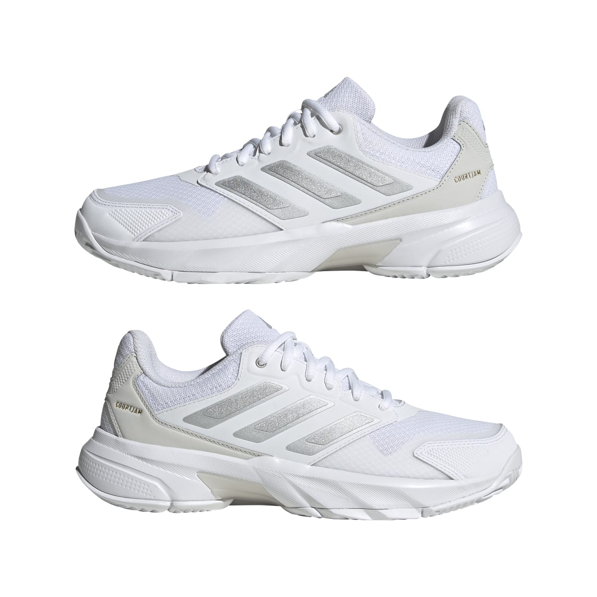 adidas Women's CourtJam Control 3 Tennis Shoes Tennis & Racquet Footwear Womens