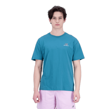 New Balance Uni-Ssentials Cotton T-Shirt Mens Apparel Shirts & Tops