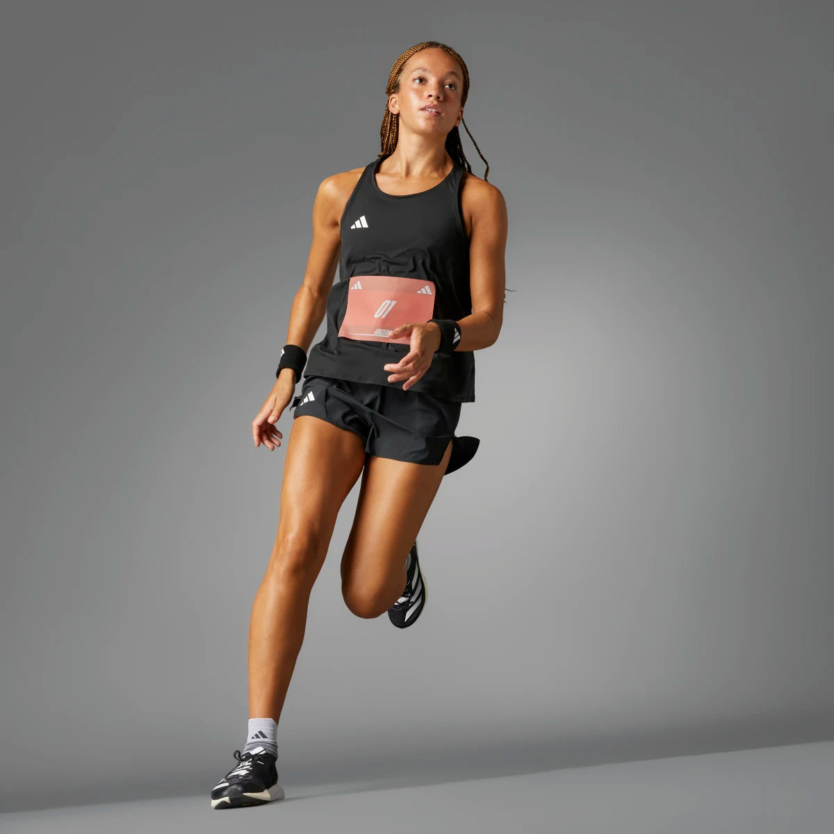 adidas Women's Adizero Essentials Running Shorts Womens Apparel Shorts