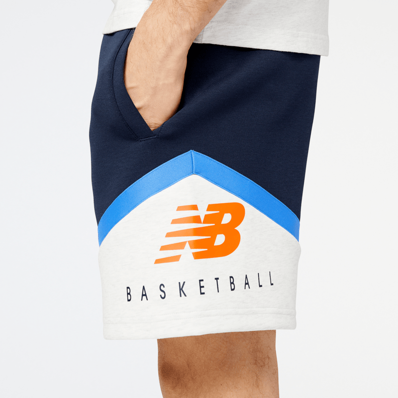 New Balance Men's Hoops Abstract Short Mens Apparel Shorts