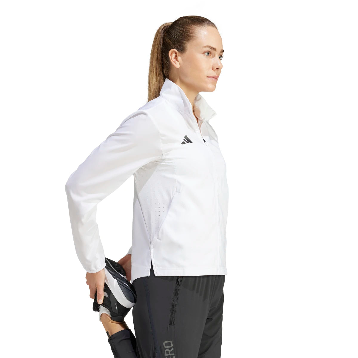 adidas Women's Adizero Essentials Running Jacket Womens Apparel Jackets & Vests