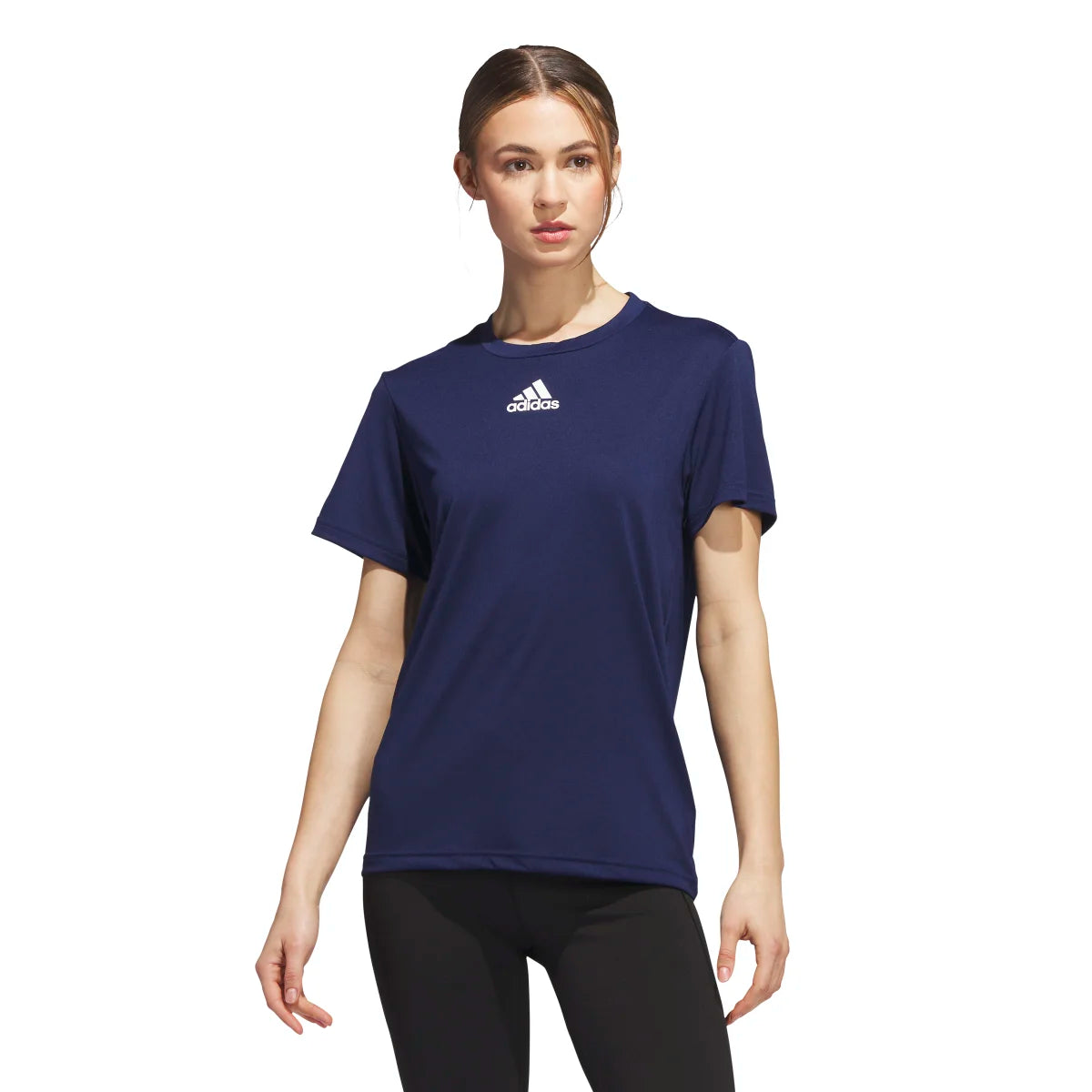 adidas Women's Short Sleeve Pregame BOS Tee Shirt