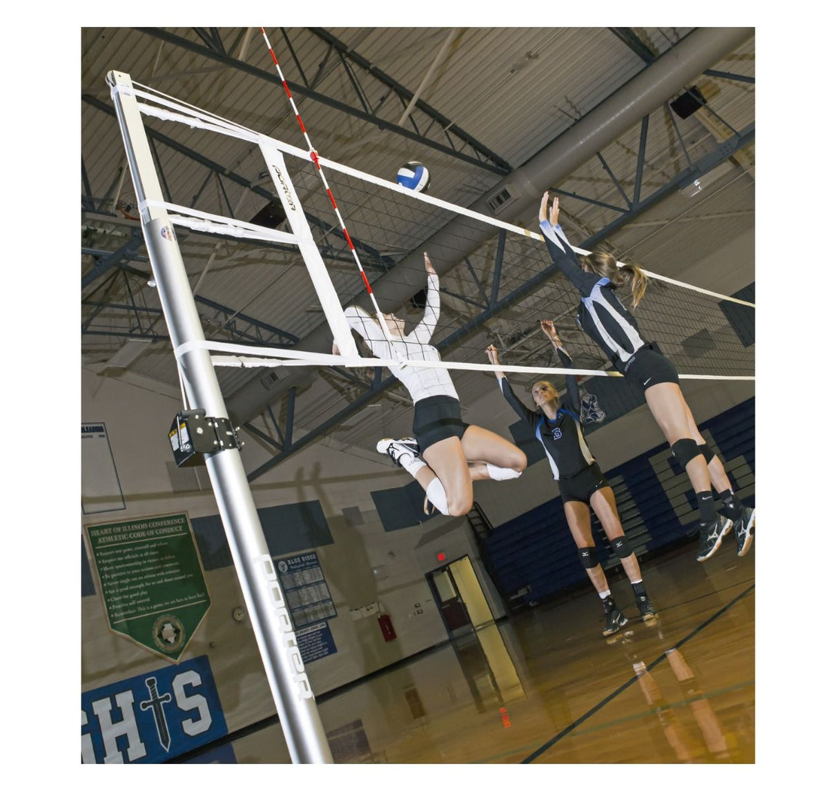 Porter Competition Volleyball Net Volleyball Nets & Court Equipment All