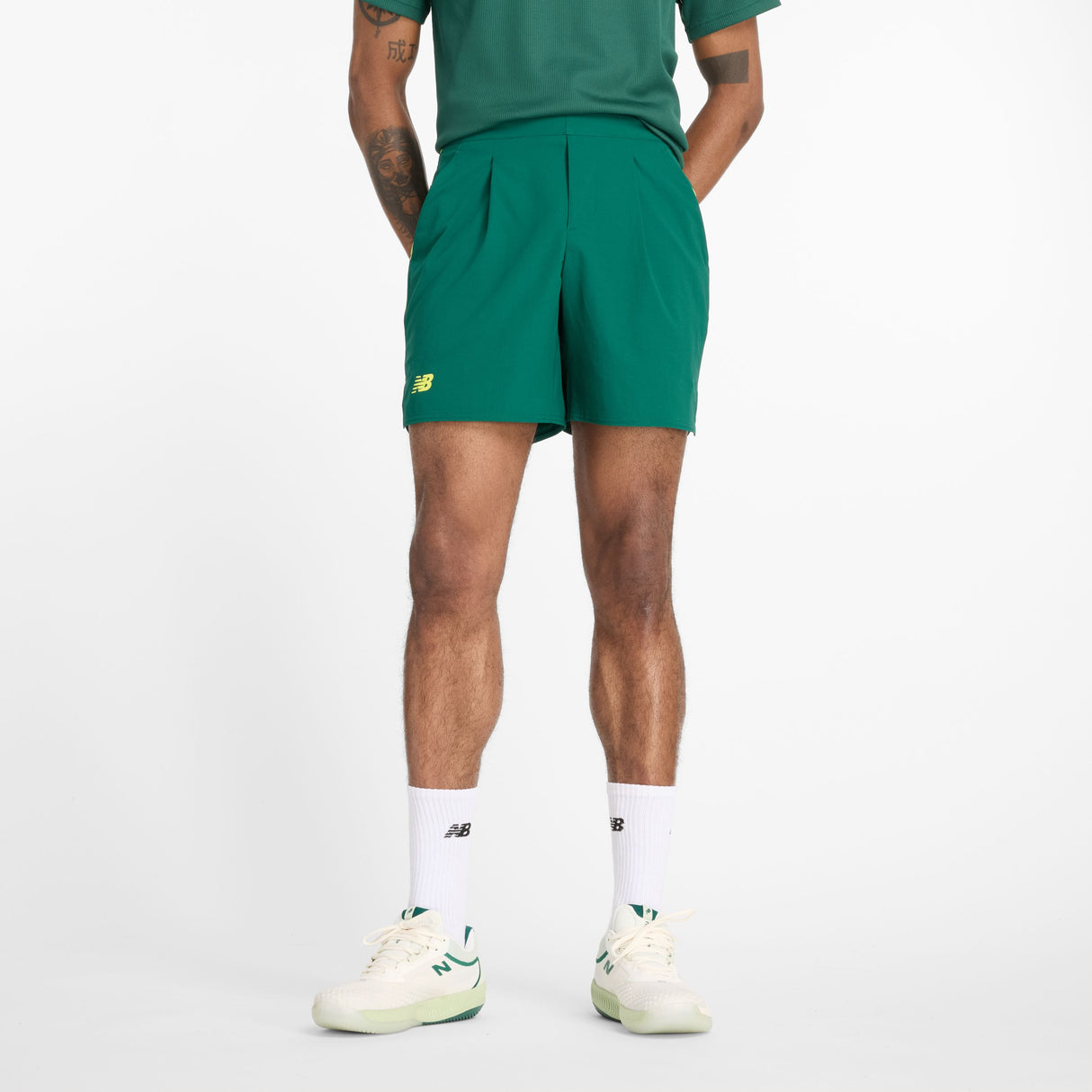 New Balance Men's Athlete Tournament Short Tennis & Racquet Apparel All