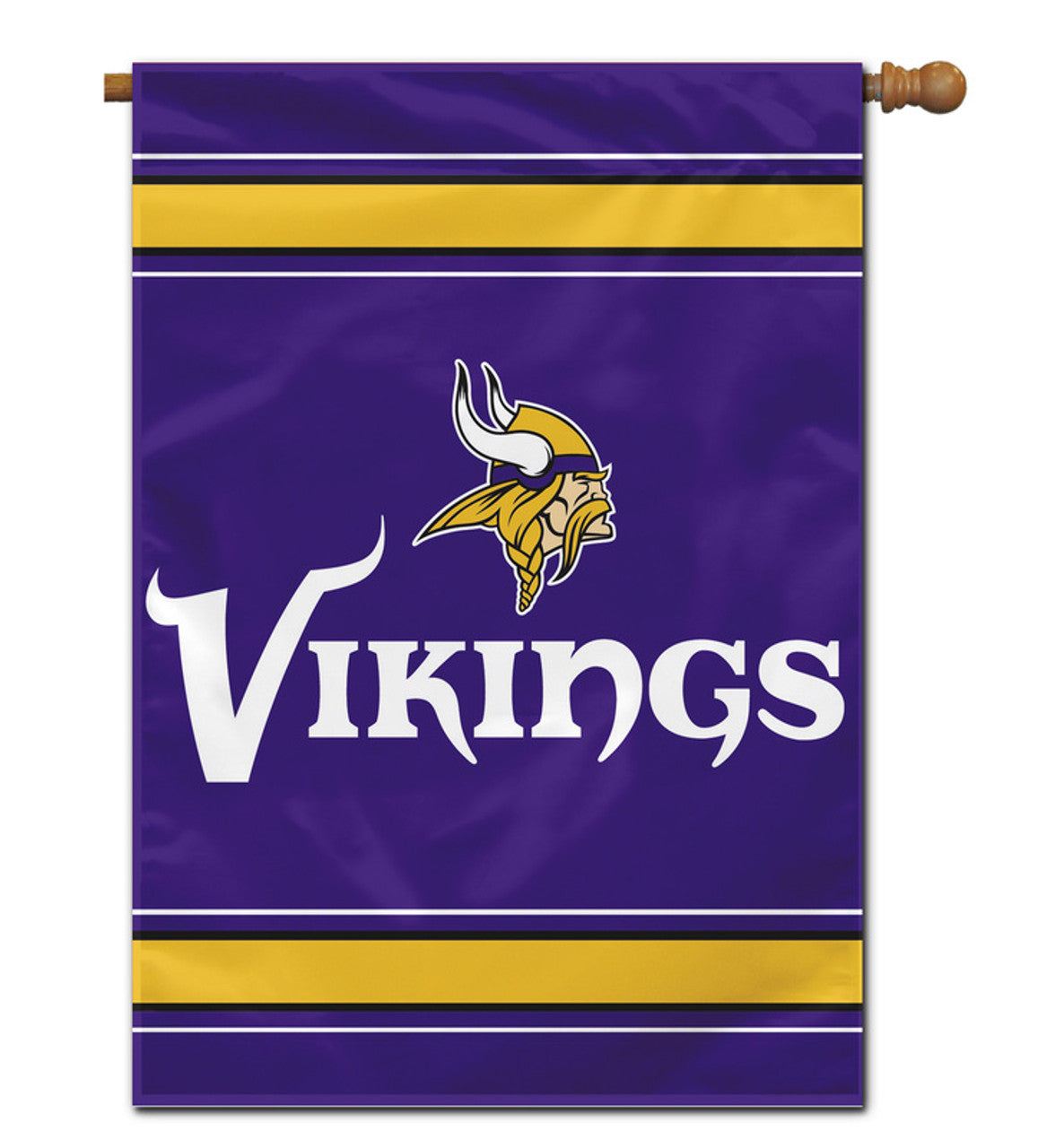 Fremont Die Minnesota Vikings 2 Sided Banner Style House Flag 28x40 Fan Gear NFL Minnesota Vikings